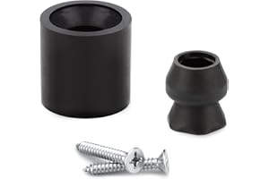 doufuhua Trailer Door Holder Kit Low Profile Bumper Door Holder Rubber Fits for Most RV Trailer, Set of 1.