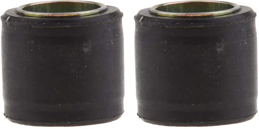Amazon 2本 14mm オートバイ ショックアブソーバー サスペンション ブッシュ ラバー リアサスペンション 車 バイク