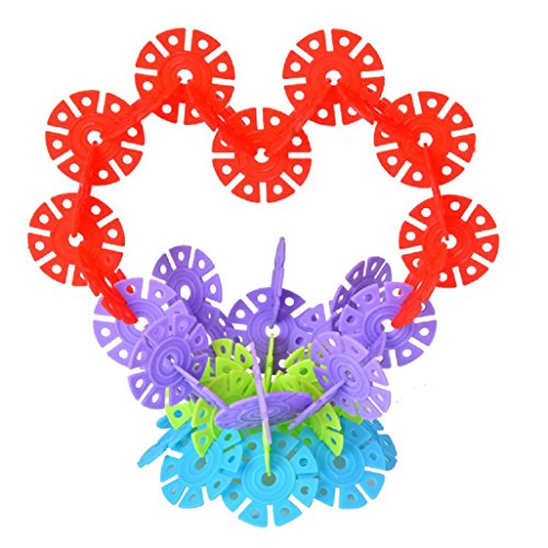 GEOLIFY 150 Piece Interlocking Plastic Disc Set | A Creative and Educational Alternative to Lego Building Blocks | Tested for Children's Safety | A Great STEM Toy for Both Boys and Girls!