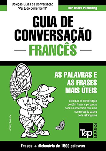 Livro Guia de Conversação Português Francês e dicionário conciso 1500 palavras