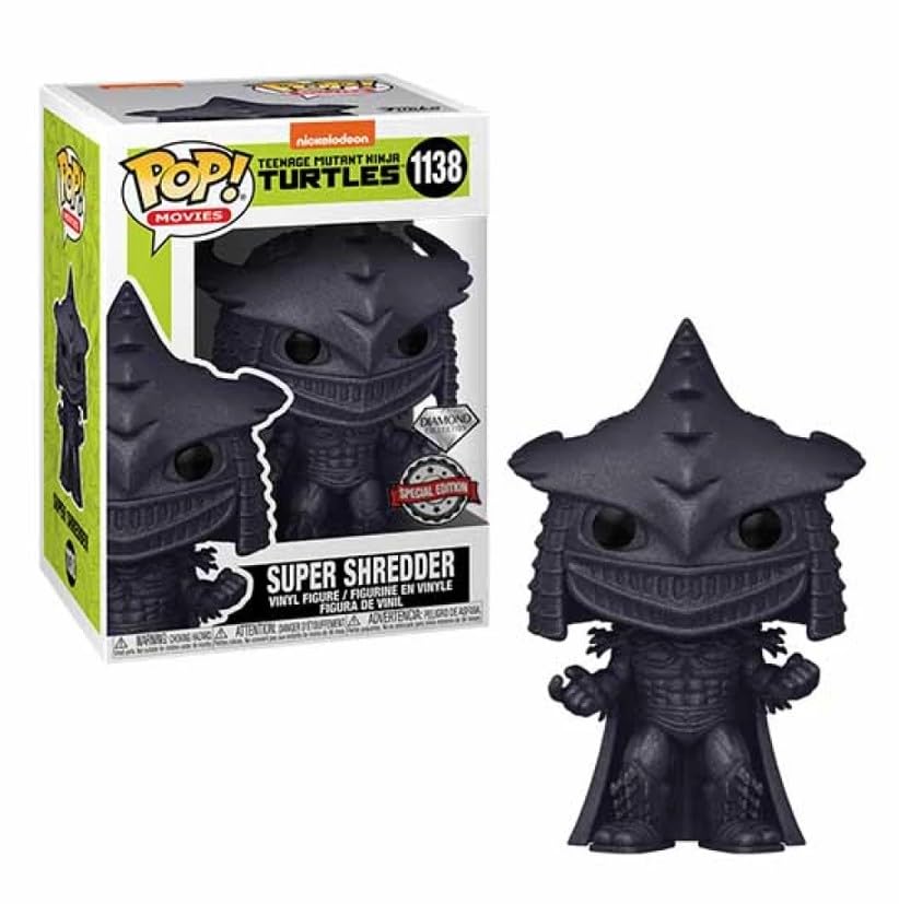 Funko Pop! Super Shredder 'Diamond Glitter' No.1138 Teenage Mutant Ninja Turtles