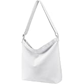 Draw blank Women's blank large Size Canvas Crossbody Tote Handbags Shoulder Bag Hobo Casual Tote Diy/gifts