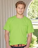 Hanes Men's Beefy-T with Pocket 6.1 oz (Set of 1) T-Shirt