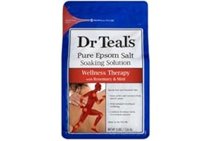 Dr. Teal's Epsom Salt Soaking Solution, Rosemary and Mint, 48 Ounce