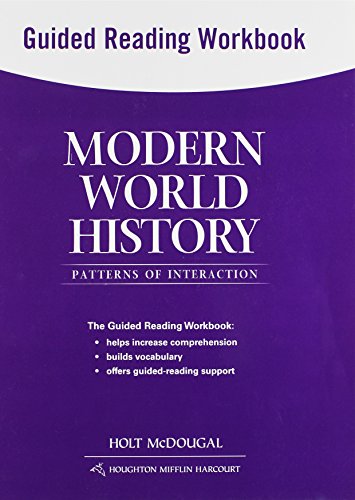 Modern World History Patterns Of Interaction Guided Reading Workbook Pricepulse Modern World History Patterns Of Interaction Guided Reading Workbook Pricepulse