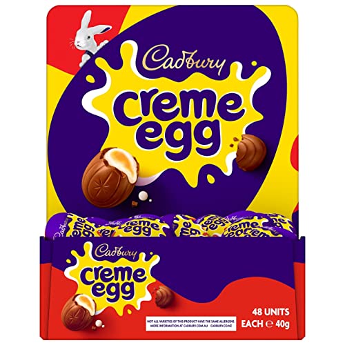 CADBURY CREME EGG – 1.41OZ (40G) (PACK OF 48)