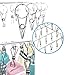 DUOFIRE Clothes Drying Rack with 36 Clips, Stainless Steel Laundry Drying Rack, Baby Hangers, Clothes Hangers for Drying Socks, Drying Towels, Diapers, Bras, Baby Clothes, Underwear, Hat（1 Pack）