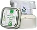Greenfire All Natural Massage Oil Candle, Peppermint Eucalyptus Basil, Travel Size 2 Fluid Ounce