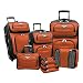 Traveler's Choice 8-Piece Set, Orange primary
