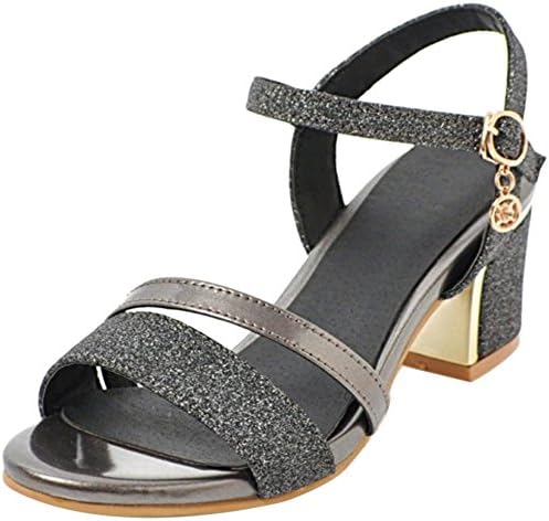 TAOFFEN Women Fashion Ankle Strap Sandals