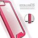 Zizo ION Series compatible with iPhone 8 Case Military Grade Drop Tested with Tempered Glass Screen Protector iPhone 7 case PINK CLEAR