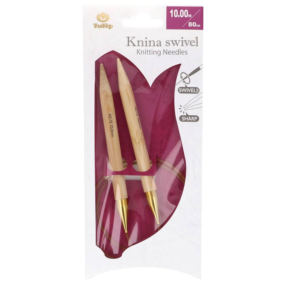 Tulip Knina Swivel Circular Knitting Needle 80 cm 10.0 mm - 1 piece