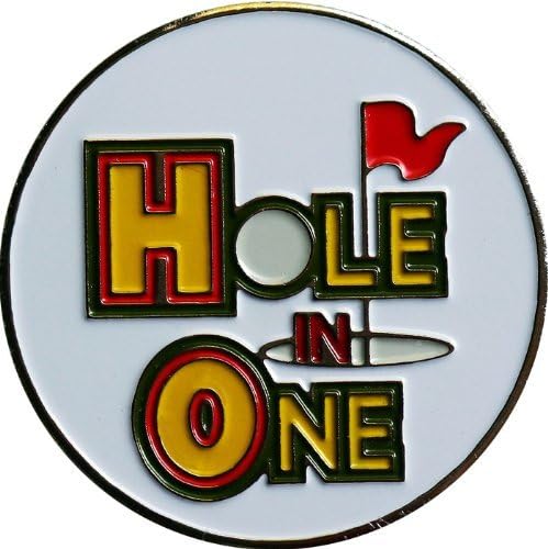 Be The Ball 4U Hole in One Ball Marker and Matched Hole in One Hat Clip