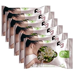 Boldnyoung Makeup Remover Wipes (Pack of 6) Tissue count 150