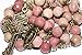 Large Rhodocrosite and Bronze 10mm 5 Decade Bead Rosary made in Oklahoma