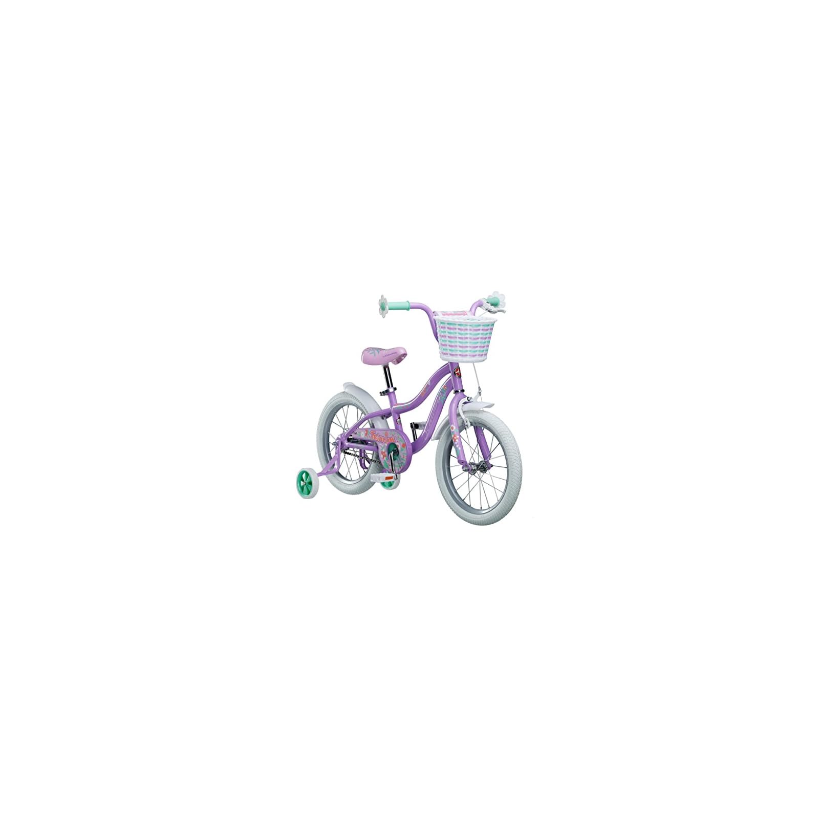schwinn girl's jasmine bicycle 16 purple