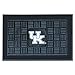 FANMATS 11360 Kentucky Wildcats Heavy Duty Vinyl Medallion Outdoor Door Mat - 19.5in. x 31in.