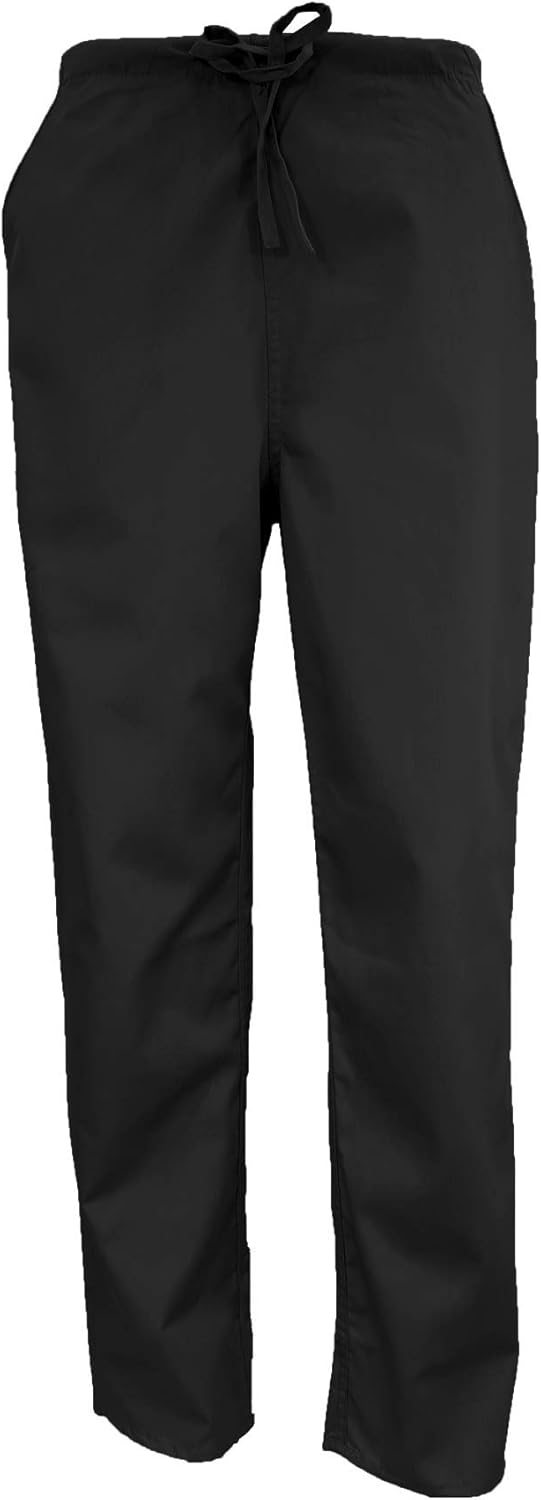 Natural Uniforms Unisex Scrub Set - Medical Scrub Top and Pant: Medical Scrubs Apparel Sets: Clothing