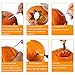 Halloween Pumpkin Carving Kit, FEOAMO 11 Pieces Professional Heavy Duty Stainless Steel Jack O Lanterns Pumpkin Carving Tools Set for Halloween Kids Adults Party Decorations, with Storage Carrying Bag