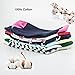 Tutast Colorful Dress Socks for Men - 6 Pairs Fun Patterned Cotton Socks Fashion Comfort Breathable Elastic Mens Socks, Size 10-13