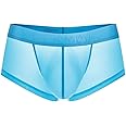 JOCKMAIL Ultra-thin Ice Sexy Underwear Men Boxers Solid Convex Mens Underpants Short Panties Gay Male Boxers