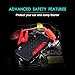 Car Jump Starter, Topdon T01 Battery Booster 600A Peak 18000mAh Compact Jump Starter Auto Battery Charger Power Bank for 5L Gas and 3.5L Diesel Engine with Smart USB Charging Port and LED Light