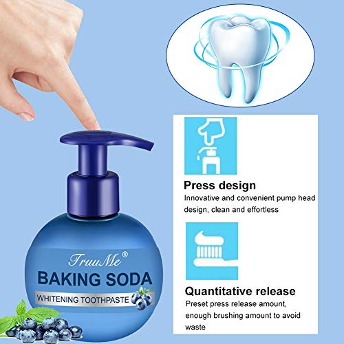 Teeth Whitening Toothpaste, Baking Soda Toothpaste, Stain Removal