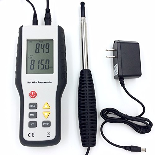 4 Perfect+Prime+Sensitive+HotwireThermal+Anemometer+Telescopic