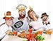20Ct Thanksgiving Day Photo Booth Props - Funny Turkey Party Decorations Supplies