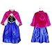 Anna Winter Dress Disney Frozen Inspired Costume Cosplay Kid Halloween 3T-12