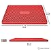 Pratico Kitchen Multipurpose Silicone Pot Holder, Trivet, Jar Opener and Spoon Rest, Red