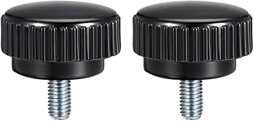Amazon Co Jp Uxcell ローレットノブ クランプノブ ノブグリップ M8x15mmオスねじ 炭素鋼 2個入り Diy 工具 ガーデン