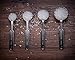 MEKBOK Stainless Steel Measuring Spoons - Set of 6 Accurate Spoons Including 1/2 Tablespoon and 1/8 Teaspoon Measuring Spoon - Gift Box