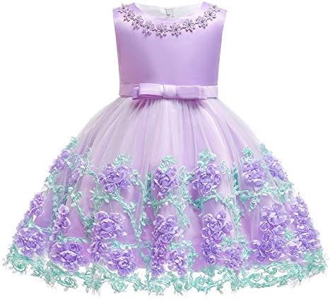 XIPAI Flower Girl Dress for Pageant Party Age 3M-9T