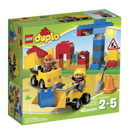 LEGO DUPLO Town 10518 My First Construction Site Building Set(Discontinued by manufacturer)