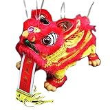 Sparik Enjoy Red Lion Marionette Chinese Hand Marionette Puppet