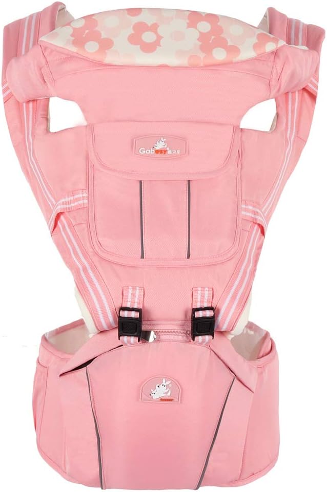 ZL Multi-Functional Baby Strap Waist Stool Four Seasons Baby Strap in Ergonomic Position 3 Carrying Ways,F