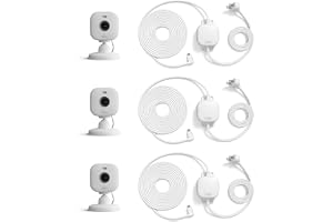 Blink Mini 2 (Newest Model) + Weather Resistant Adapter â€” Indoor/Outdoor Home Security & Pet Camera(s) with HD video, motion detection, and built-in spotlight â€” 3 cameras (White)