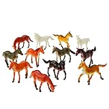 US Toy Mini Horses Action Figure (2-Pack of 12)