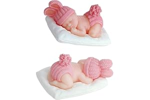 ZASCHMOY Silicone Cake Mold, Baby Party Decoration, Baking Mold, DIY Chocolate Cup Decoration, 7.5x5.4x4.0CM