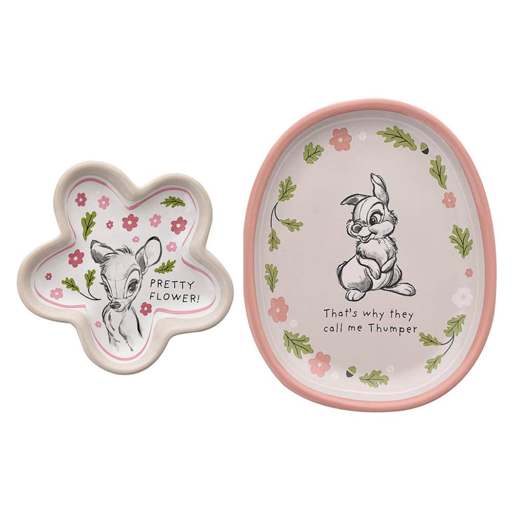Disney Gifts Forest Friends Trinket Dish 2-Piece Set