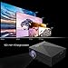 LeFun Video Projector, 1080P HD Supported Mini LCD LED Full Color Multimedia Home Theater Games Outdoor Movie Portable Projector