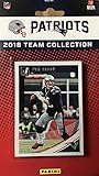 New England Patriots 2018 Donruss Factory Sealed Complete Mint 13 Card Team Set with Tom Brady, Rob Gronkowski, Julian Edelman, Sony Michel Rookie Card Plus