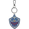 Legend of Zelda Shield Crest PVC Rubber Keychain