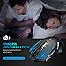 VicTsing Wireless Gaming Mouse with Unique Silent Click, Breathing Backlit, 2 Programmable Side Buttons, 2400 DPI, Ergonomic Grips, 7-Button Design- Blackthumb 2