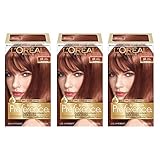 L'Oréal Paris Superior Preference Fade-Defying + Shine Permanent Hair Color, 6R Light Auburn (3 Count) Hair Dye