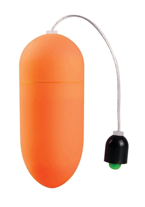 Shots Toys Vibrator-Ei mit 10 Geschwindigkeitsstufen, orange, 1 Stück
