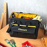 Stanley 600 Denier Open Mouth Tote Tool Bag Multi-Pocket 16 inch view 9