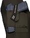 AC Undercover Concealed Carry Crew Neck Tshirt/CCW Tactical Clothing/Concealed Clothing REF. 511 (Black)