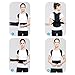 【2018 Newest】Back Brace Posture Corrector for Teenager Women & Men | Improves Posture and Provides Lumbar Support |Best Fully Adjustable Upper Support Braces by Nawati (Medium)